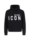 Shop Dsquared2 "icon" Hoodie In Black  