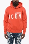 Dsquared2 Icon Crewneck Sweatshirt With Logo Print