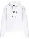 Dsquared2 Long-sleeved Sweater In Weiss