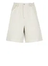 Dsquared2 Dsquared Men Denim Bermuda Shorts In Neutrals