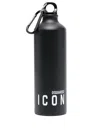 Dsquared2 Icon Insulated Water Bottle In Schwarz