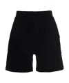 Dsquared2 Logo-print Cotton Track Shorts In Black