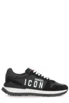 Dsquared2 Icon Running Sneakers In Nero Bianco
