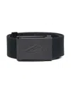 Dsquared2 Cintura In Nastro Con Fibbia Logata In Black