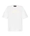 Dsquared2 Icon Logo-embossed Cotton T-shirt In White