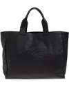 Dsquared2 Icon Logo-embossed Tote Bag In Black