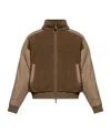 Dsquared2 Long Sleeve Casual Jacket In Brown