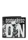 Dsquared2 Icon Wallet Black In Black