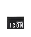 Dsquared2 Small Leather Goods In Black