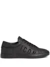 Dsquared2 Icon Logo-print Low-top Sneakers In Black