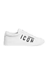Dsquared2 Icon Logo-print Low-top Sneakers In White