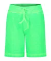 Dsquared2 Green Sports Shorts For Boy With Logo In Green