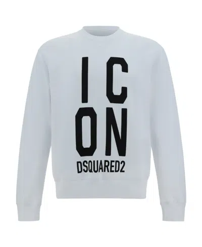 Dsquared2 Icon Logo-print Sweatshirt In Green