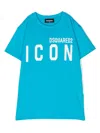 Dsquared2 Icon Logo-print T-shirt In Blue
