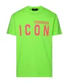 Dsquared2 Icon Logo-print Cotton T-shirt In Green