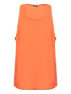 Dsquared2 Icon Logo-print Tank In Orange