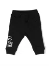 Dsquared2 Icon Logo-print Track Pants In Black