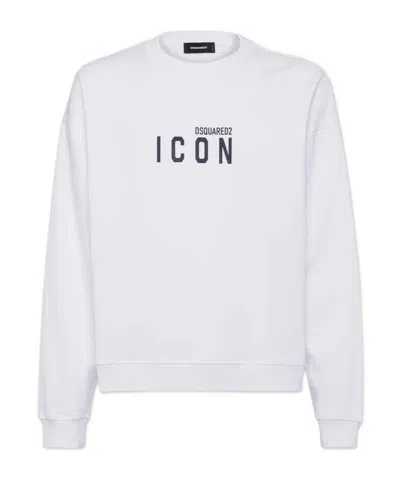 DSQUARED2 DSQUARED2 ICON LOGO PRINTED CREWNECK SWEATSHIRT