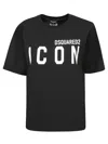 Dsquared2 Icon Forever Easy T-shirt In Black