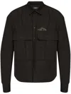 Dsquared2 Icon Ripstop Shirt In Black