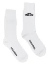 Dsquared2 Icon-logo Socks In White