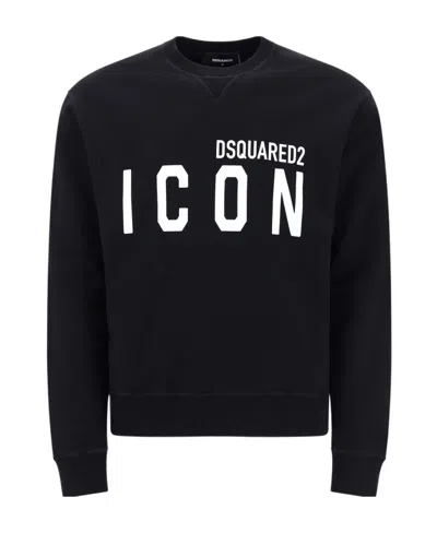 DSQUARED2 DSQUARED2 LOGO PRINTED CREWNECK SWEATSHIRT