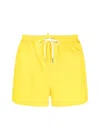 Dsquared2 Icon-print Swim Shorts In Yellow