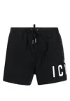 Dsquared2 Logo-print Boxers In Nero