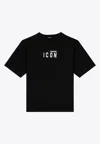Dsquared2 Cotton Crew-neck T-shirt In Black