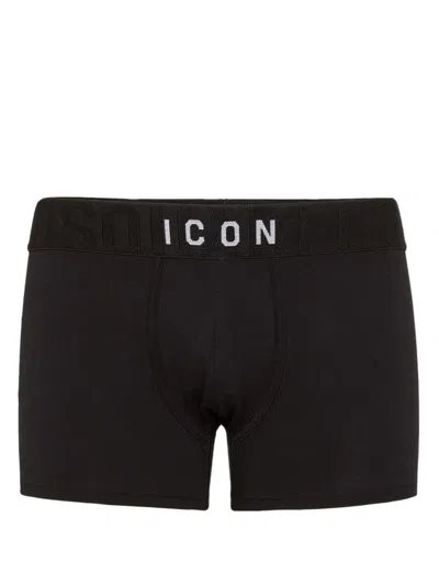 DSQUARED2 ICON LOGO-WAISTBAND BOXERS