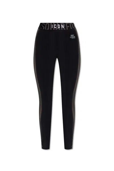 Dsquared2 Jennifer Stretch Cotton Skinny Jeans In Black