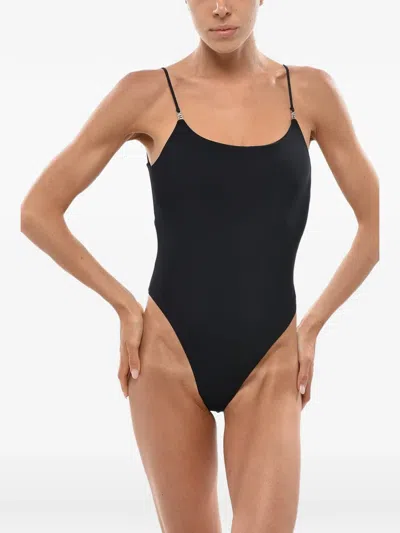 Dsquared2 Icon Logo-detail Swimsuit In Black