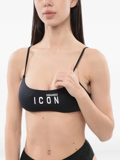 Dsquared2 Black Logo Swimwear