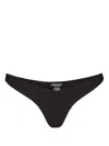 Dsquared2 Icon Low-waist Bikini Bottoms In Black