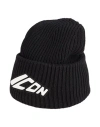 Dsquared2 Icon Man Hat Black Size Onesize Wool