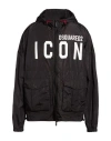 Dsquared2 Icon Man Jacket Black Size S Polyamide