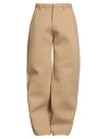 Dsquared2 Icon Man Pants Camel Size M Cotton In Brown
