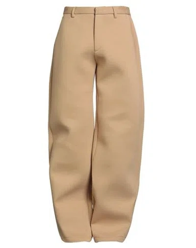 Dsquared2 Icon Man Pants Camel Size M Cotton In Brown