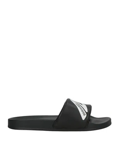 Dsquared2 Icon Man Sandals Black Size 9 Synthetic Material