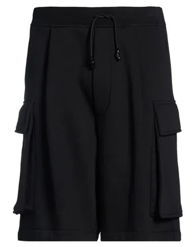 Dsquared2 Icon Man Shorts & Bermuda Shorts Black Size L Cotton, Polyester