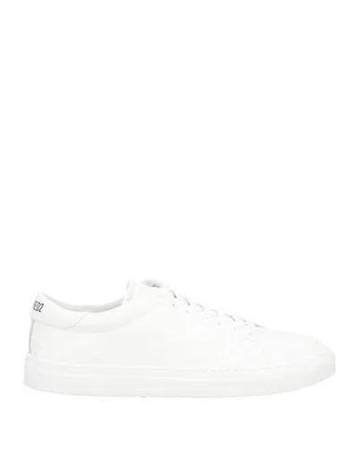 Dsquared2 Icon Man Sneakers Off White Size 9 Calfskin