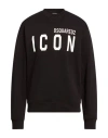 Dsquared2 Icon Man Sweatshirt Black Size L Cotton