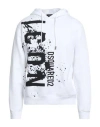 Dsquared2 Icon Man Sweatshirt White Size L Cotton