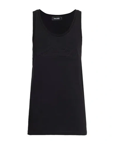 Dsquared2 Icon Man Tank Top Black Size L Cotton