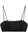 Dsquared2 Icon-motif Cropped Top In Black