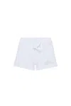 Dsquared2 Shorts In Felpa Con Logo Icon New Generation In White