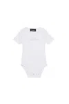 Dsquared2 Tutina A Costine Con Logo Icon New Generation In White
