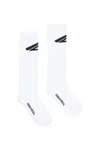 Dsquared2 Icon New Generation Branded Socks In White