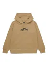 Dsquared2 Icon New Generation Branded Sweatshirt In Nude