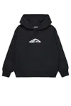 Dsquared2 Icon New Generation Branded Sweatshirt In Black